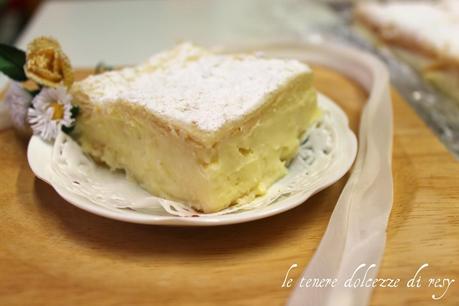 Wadowicka kremówka papieska - la torta alla crema del Papa di Wadowice dalla Polonia