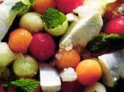 Insalata melone mozzarella