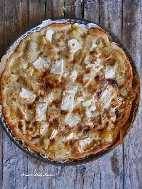 Quiche con Patate Carciofini e Feta