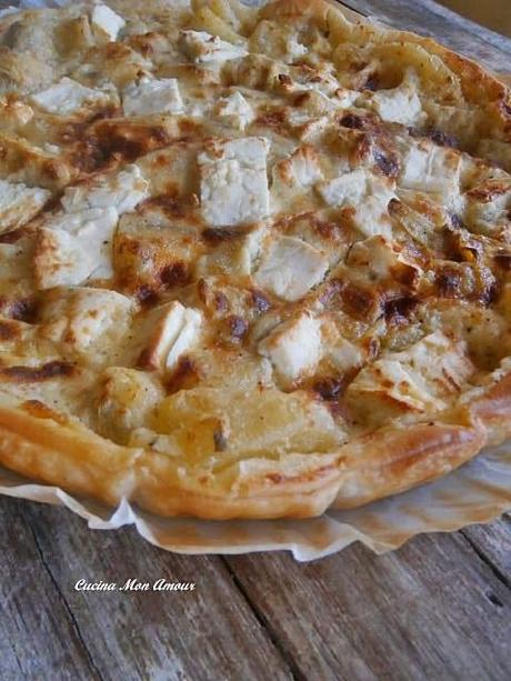 Quiche con Patate Carciofini e Feta