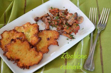 Placki ziemniaczane  -  Frittelle di patate