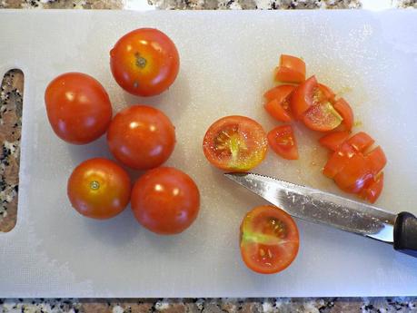 Insalata estiva di totani e piselli