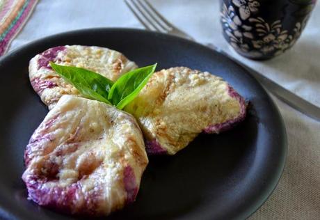 Fagottini di radicchio con patate e fontina