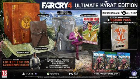 Far Cry 4: svelati i contenuti della versione italiana dell'edizione Kyrat