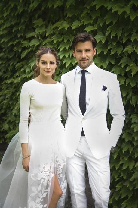 Il matrimonio di Olivia Palermo olivia palermo, wedding, matrimonio, bride, sposa, outfit, look, carolina herrera, manolo blanik, etro, marc anthony amburgo, johannes huebl