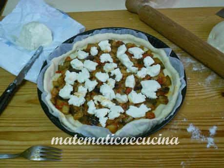 Torta Salata Melanzane e Stracchino