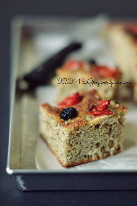 focaccia con farina di cece nero 2