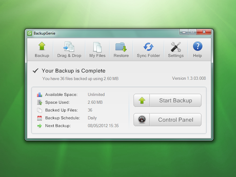 GenieBackup