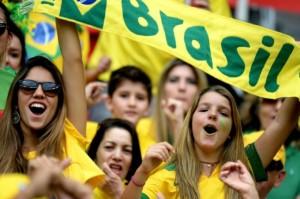 E' scoppiata la mondiali-mania in Brasile !