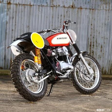 Kawasaki W650 Tracker by James Whitham