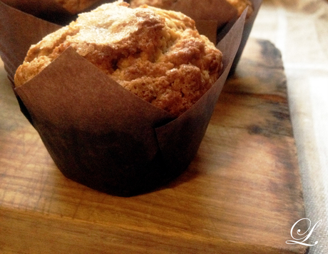 Muffin alla banana e cocco