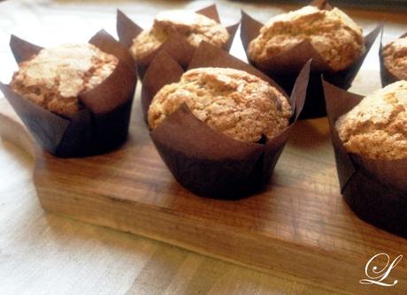 Muffin alla banana e cocco