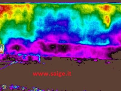 temografia umidità 400x300 La termografia per i problemi di umidità di risalita e da condensa