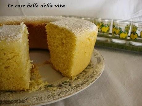 Ciambella al limoncello