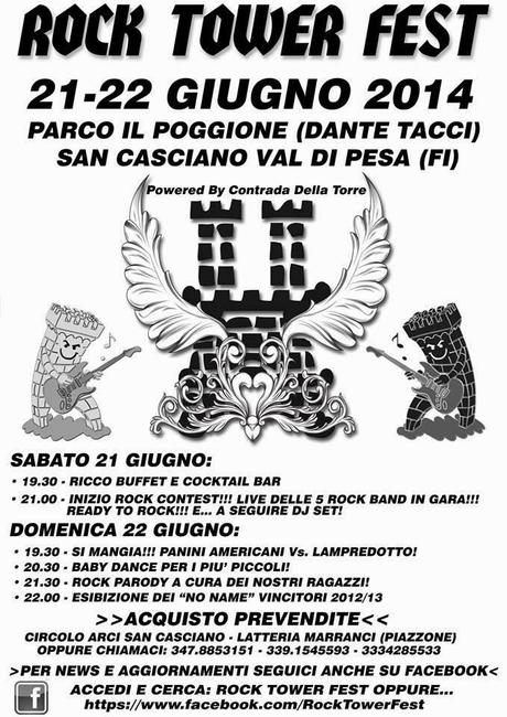 21 e 22 giugno: Capodanno Sancascianese e Rock Tower Fest di Patrizia Piazzini