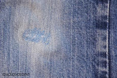 Backstitch Practice Tutorial: How to Darn Jeans (a.k.a. How can I save my favorite pair of jeans?!)