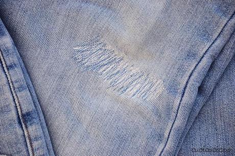 Backstitch Practice Tutorial: How to Darn Jeans (a.k.a. How can I save my favorite pair of jeans?!)