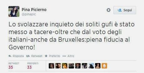 Pina Picierno: la donna che cinguettava agli allocchi