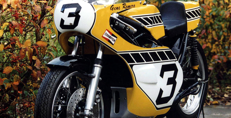 Yamaha TZ 750A Gene Romero 1974