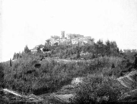 Castello di Montebicchieri presso S.Miniato - Foto tratta dal libro 