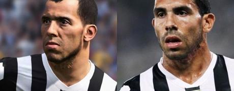 PES 2015 - Ecco i volti dei giocatori a confronto con la realtà