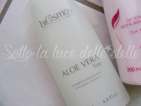 Prime impressioni - Biosmos: Aloe vera Shampoo, Crema protettiva spf 30, Detergente intimo all’Aloe Vera e Gel detergente schiuma attiva