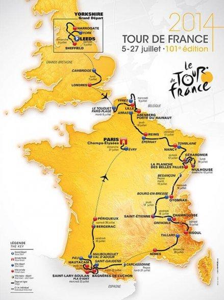 Tour de France 2014: dirette quotidiane in HD su Rai Sport e Eurosport (Sky e Premium)