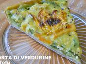 Torta verdurine, tofu besciamella vegana alla curcuma