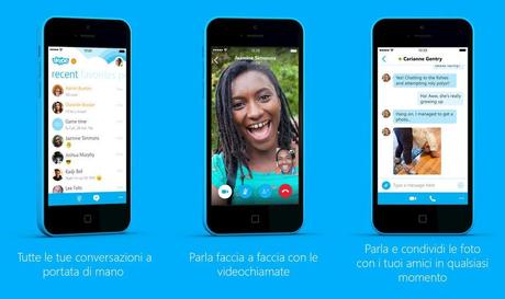 Skype per iOS si aggiorna alla versione 5.2 reintroducendo i messaggi vocali