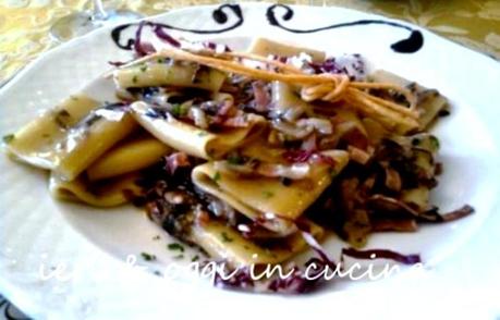 paccheri radicchio