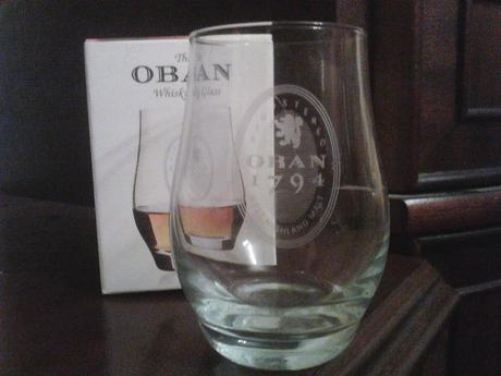 Bicchiere della Distilleria di Oban