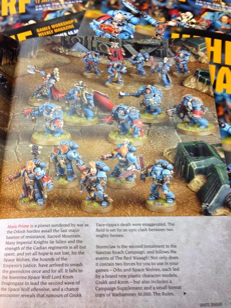 Sanctus Reach Stormclaw: altre immagini da White dwarf