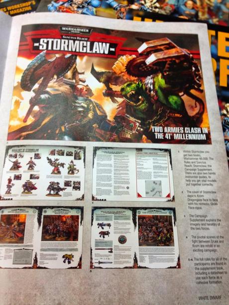 Sanctus Reach Stormclaw: altre immagini da White dwarf