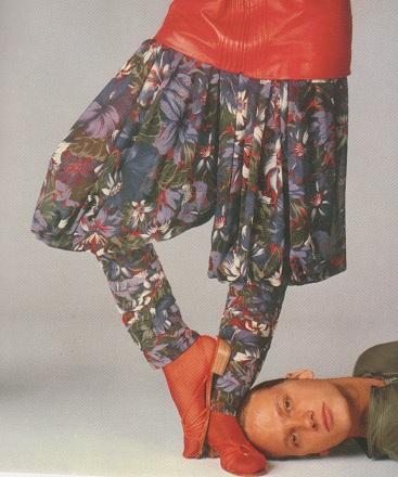 Gianni Versace Pantaloni orientali 1981