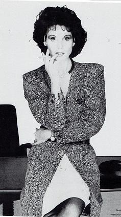 Gianni Versace 1986 - Elsa Martinelli su Donna n. 63