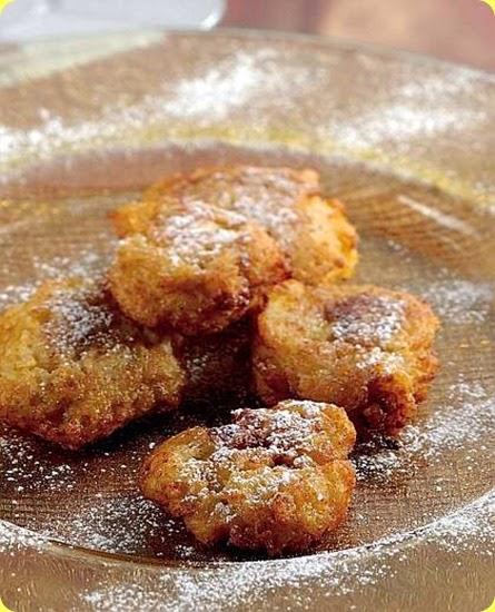 Frittelle di riso al rum