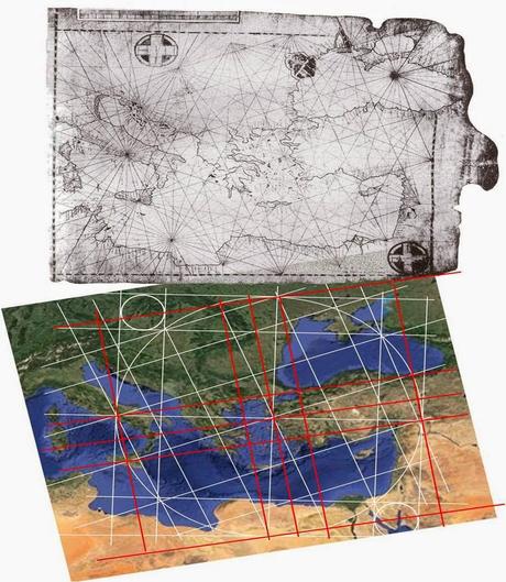 CARTOGRAFIA ANTICA -IL SEGRETO DELLE CARTE PORTOLANE: LE CROCI