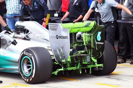 Test Silverstone: Mercedes collauda un nuovo monkey seat