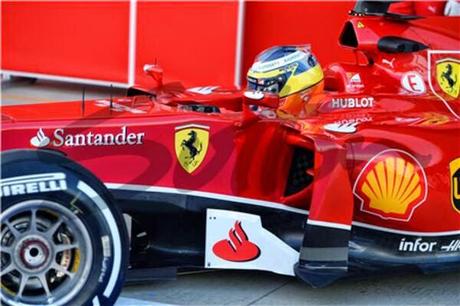 Test Silverstone: Ferrari e Red Bull con i mozzi soffianti all'anteriore