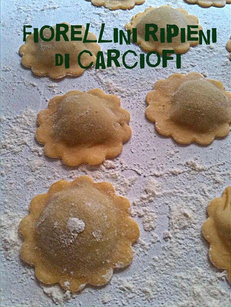 Fiorellini ripieni di carciofi!!