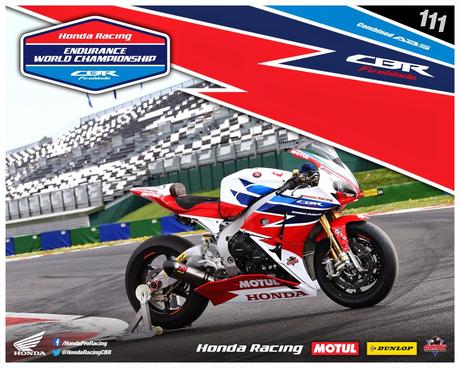 Honda CBR 1000 RR SP HondaRacingCBR World Endurance Team 2014