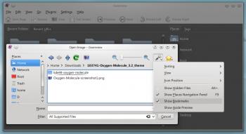 Guida alla scoperta di Dolphin, file manager focalizzato sulla usabilità, predefinito dell'attuale versione di KDE: i segnalibri.