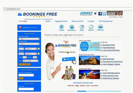 Arriva Bookingsfree.com, il booking engine che taglia le commissioni sulle prenotazioni