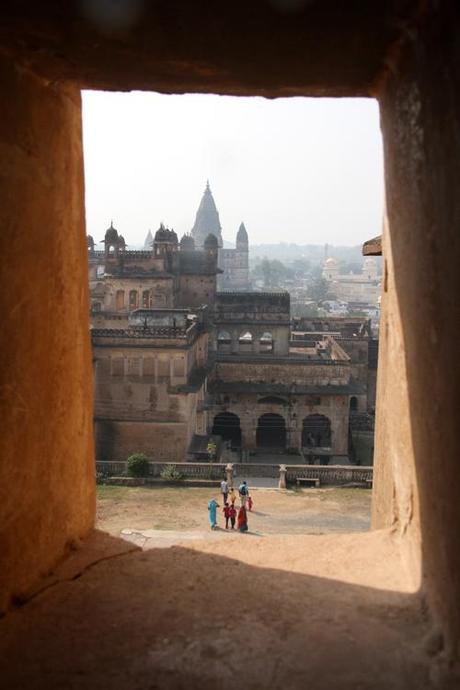 Uno scorcio dei palazzi di Orchha. Foto di Marco Restelli