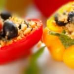 Vegan Peperoni Ripieni Al Cous Cous damgas in cucina