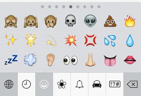 Con la tastiera Emoji puoi mandare i messaggi divertenti.
