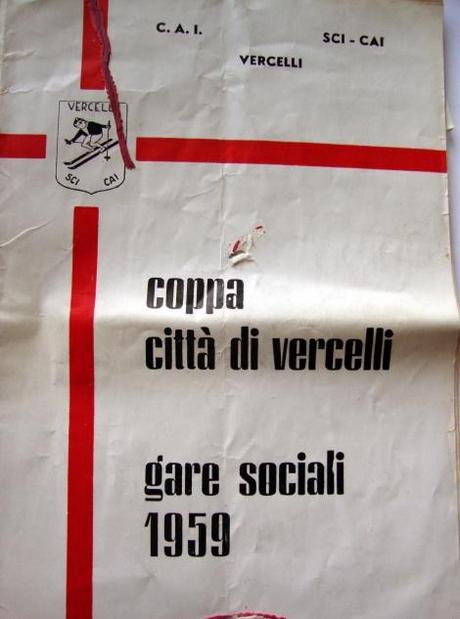 Primo cliente: lo Sci Cai nel 1958/59.Chissà se esiste ancora?