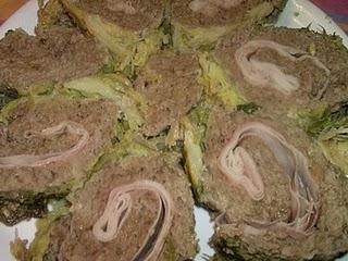 girella di polpettone 
al prosciutto cotto 
con camicia d...