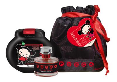 san valentino pucca - pochette e gloss 1