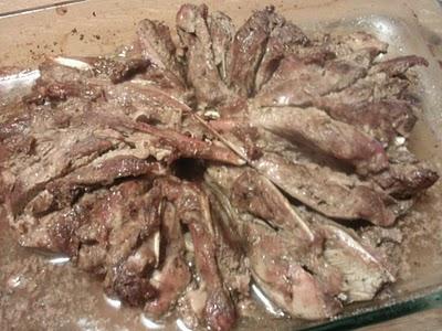 ventagli di tacchino al forno      ingredienti    cosce d...